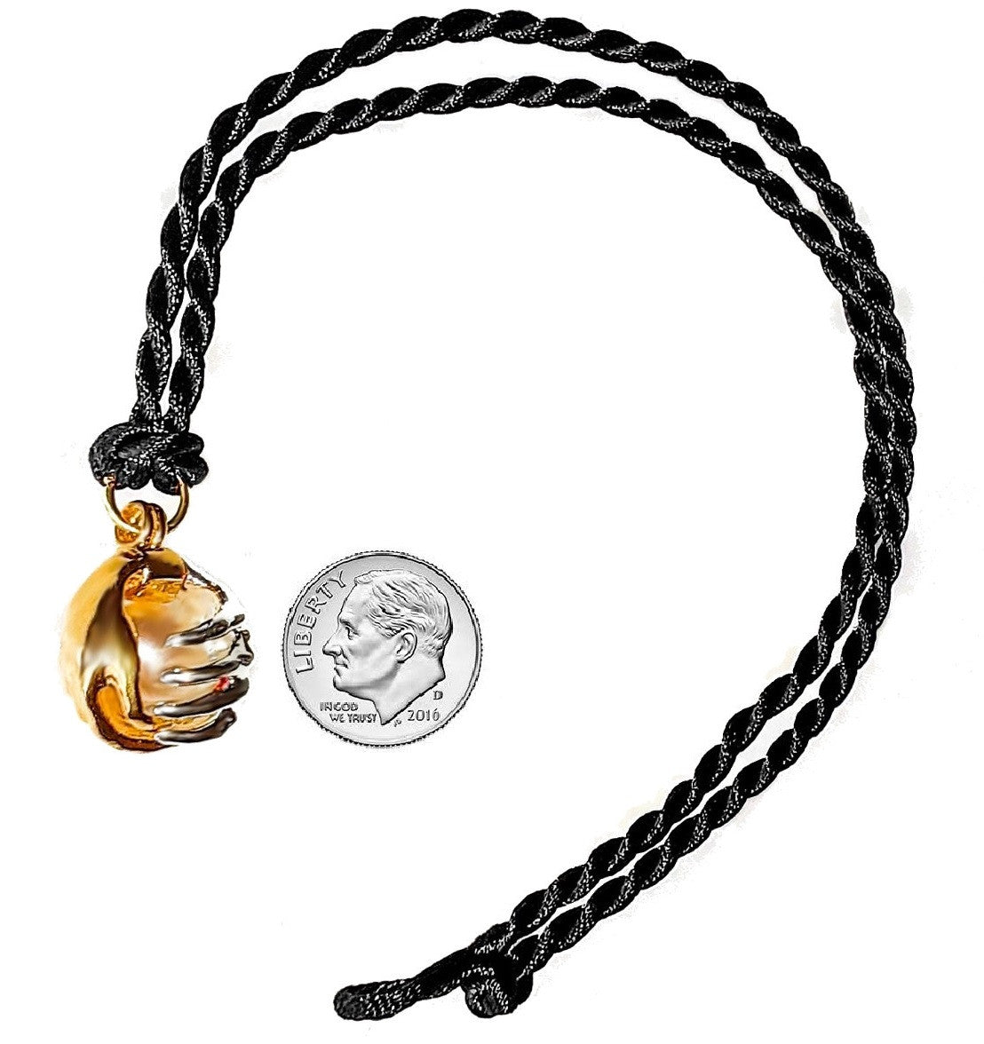 Leona's Healing Hands, Locket for Crystals or Essential Oils, 10K Gold-6