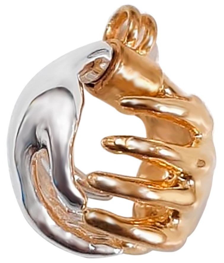 Leona's Healing Hands, Locket for Crystals or Essential Oils, 10K Gold-7