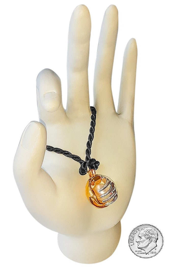 Leona's Healing Hands, Locket for Crystals or Essential Oils, 10K Gold-3
