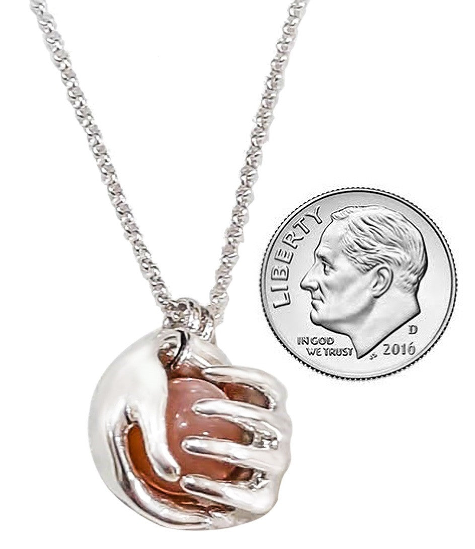 Leona's Healing Hands, Locket for Crystals or Essential Oils, 10K Gold-5