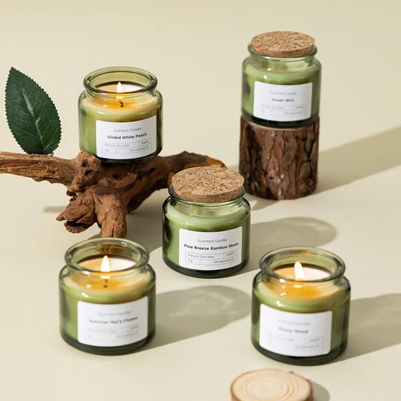Handmade 2.5oz Scented Soy Wax Candle-0