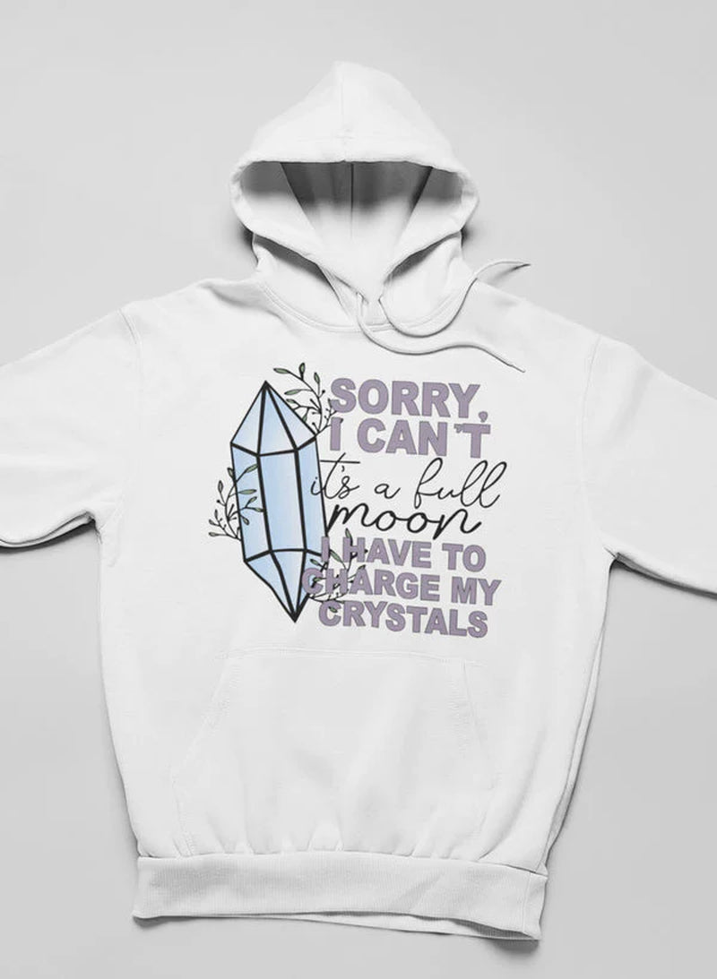 I Have to Charge My Crystals Hoodie