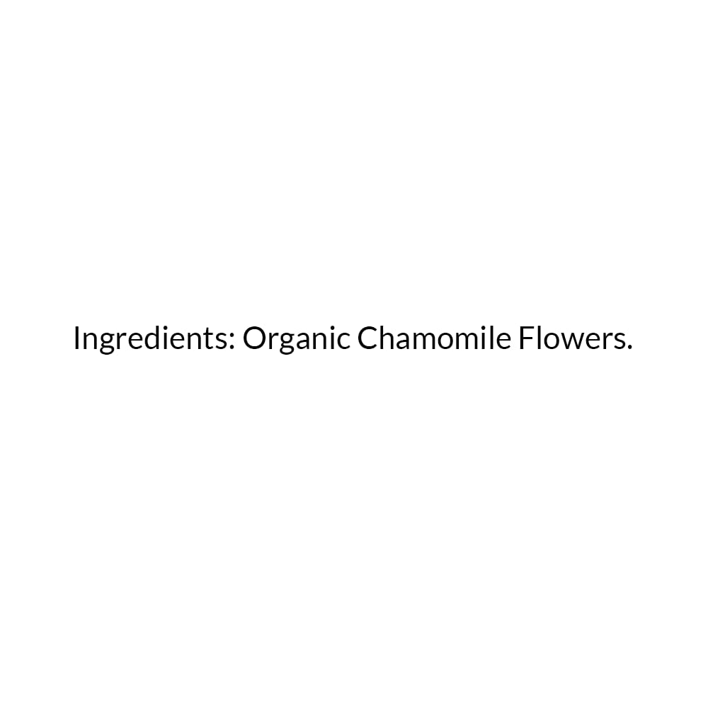 Organic Chamomile Tea 4Oz (60 Servings) Calming & Relaxing 100% Natural Dried Chamomile Flowers Loose Leaf Herbal Tea with Whole Blossoms | No Caffeine | Enjoy with Kids before Bedtime, Safe for Children & Infants
