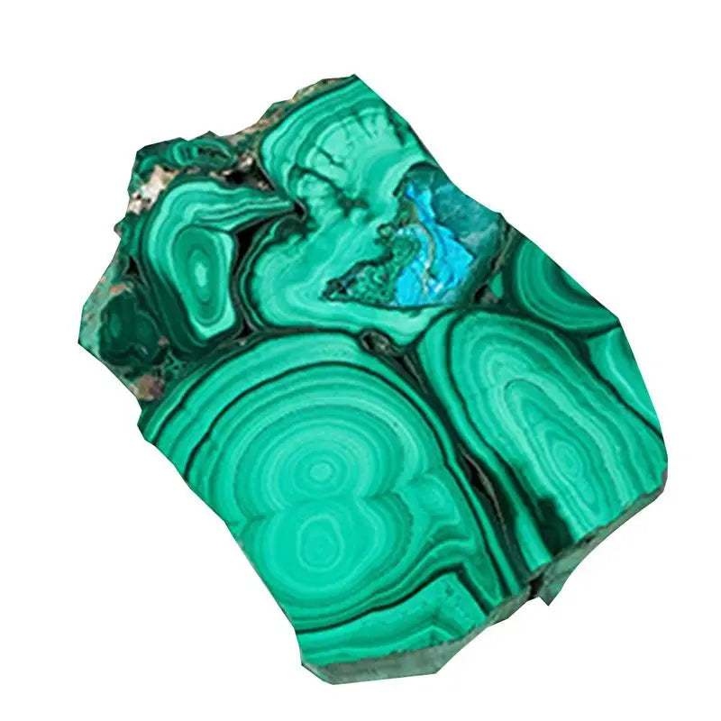 Malachite Crystals Natural Crystal Malachite Slice for Home Decoration Polished Slab Rock Healing Crystals Malachite Stones