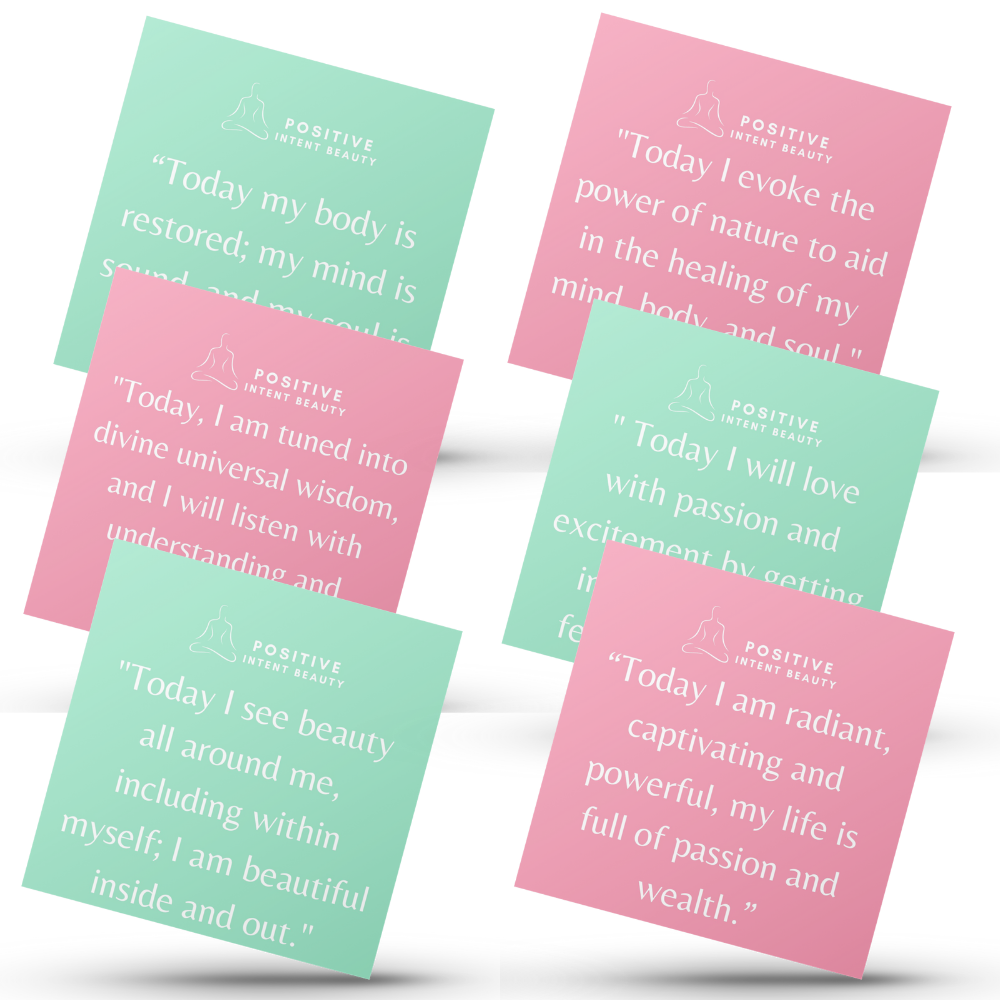 Self-Care Mantras For Your Shower Cards [Waterproof]-3