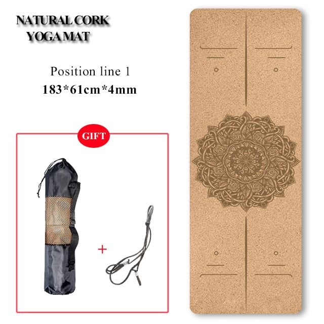 Natural Cork Yoga Mat