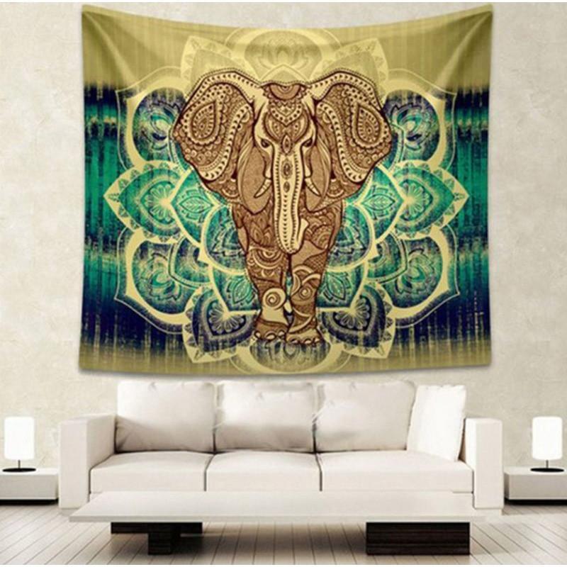 Elephant Mandala Tapestries