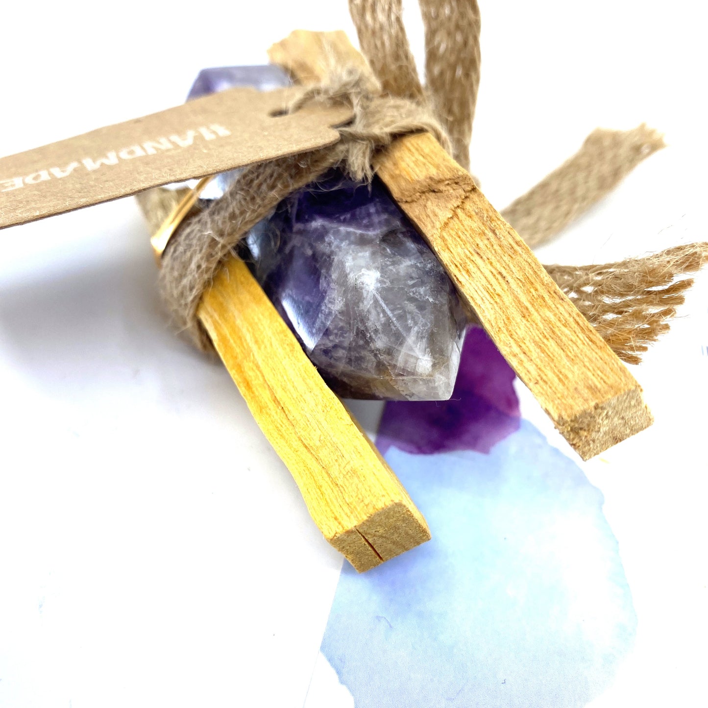 Intuition Bundle, Palo Santo & Amethyst Wand