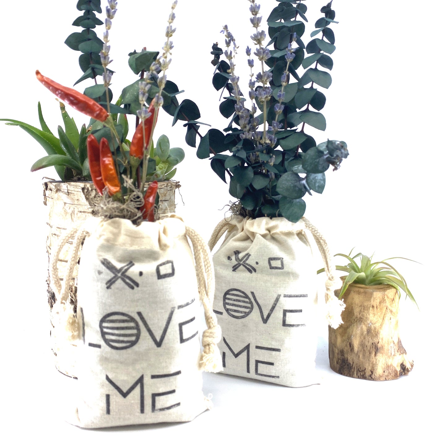 Sack of Flowers, Love Me, Organic, Dried Flower Bouquet