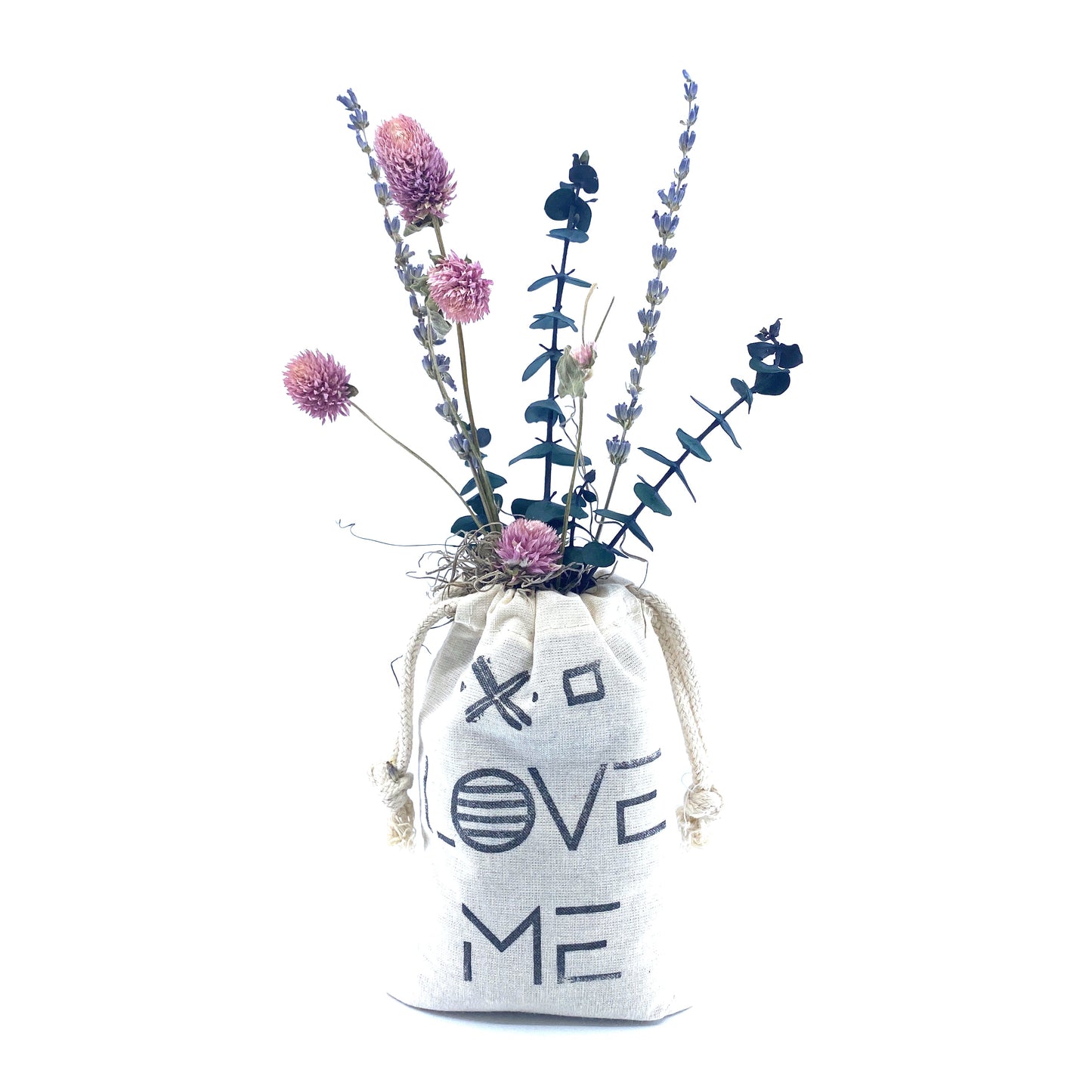 Sack of Flowers, Love Me, Organic, Dried Flower Bouquet